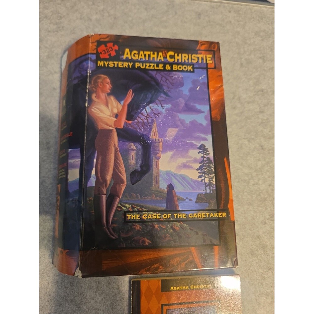 Bepuzzled Agatha Christie The Case Of The Caretaker Book & Puzzle Mystery 1998